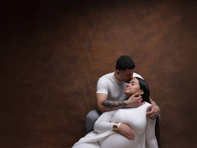 Gestante de Stephani e Luiz a espera da Sophia