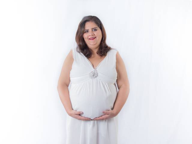 Gestante de A espera de Davi