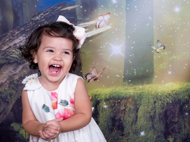 Ensaio  de Heloísa 1 ano e 6 meses