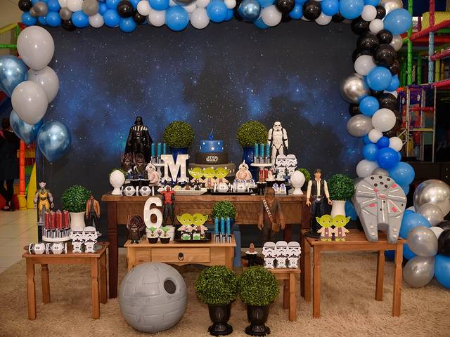 Aniversários de Star Wars do Matheus 6 anos 