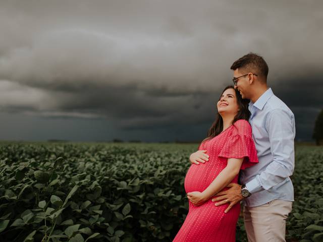 Gestantes de Takise e Felipe - Sessão Gestante