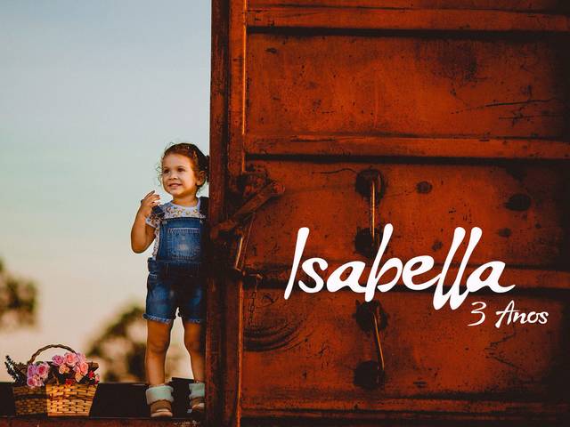 Festa infantil de Isabella - 3 Anos
