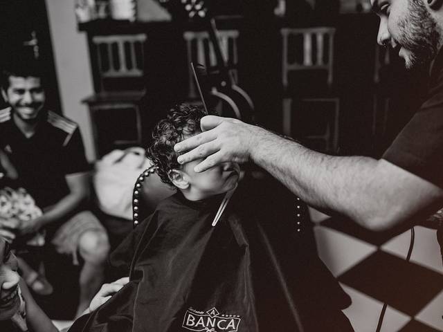 Smash the cake de Benjamim - Primeira vez na barbearia