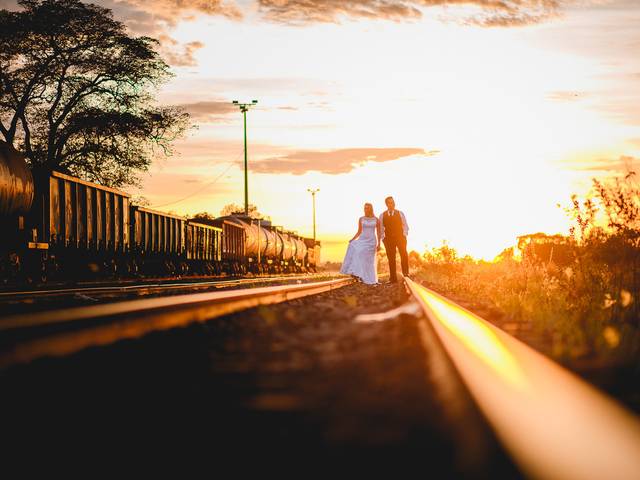 Trash the dress de Edilaine e Leandro - Trash the dress