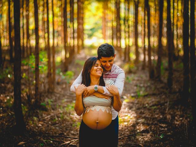 Gestantes de Sara e Willian - Ensaio gestante