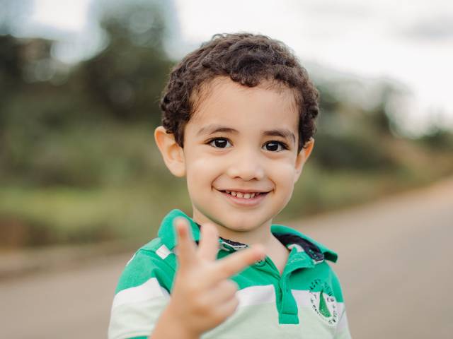 Família de Ensaio Fotográfico Enzo 3 anos