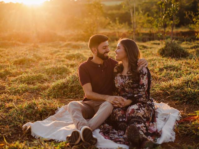 Casal de Ensaio de Casal Vitória e Tiago 