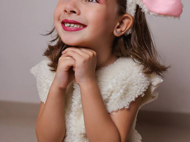 Ensaio Infantil de Páscoa Rafaelle