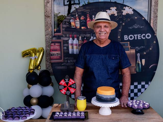 Aniversário Adulto de Aniversário Carlos Leite