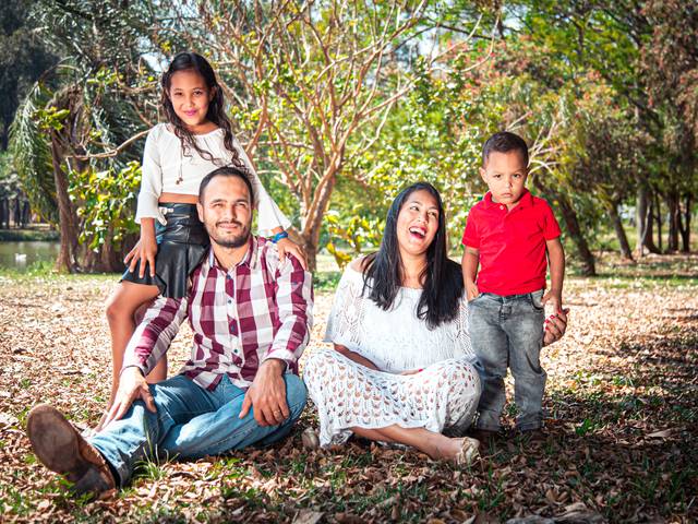 Familia de Luana & Diogo