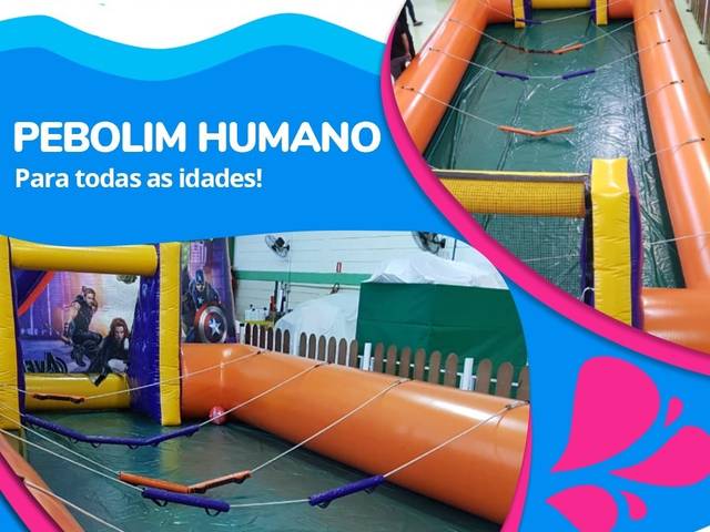 Brinquedos Exclusivos de PEBOLIM HUMANO