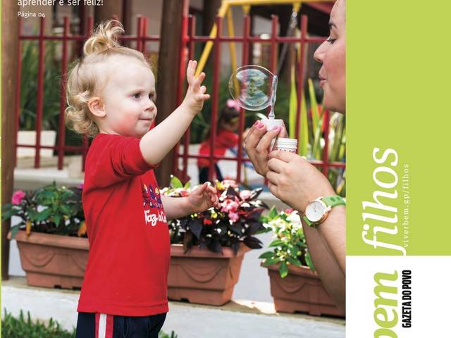 editorial de Revista Viver Bem Filhos - Gazeta do Povo