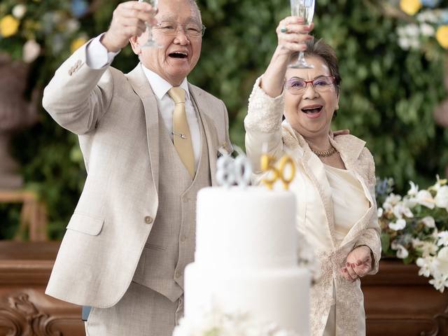 Casamentos de Bodas de Ouro  Jiro e Hiromi 