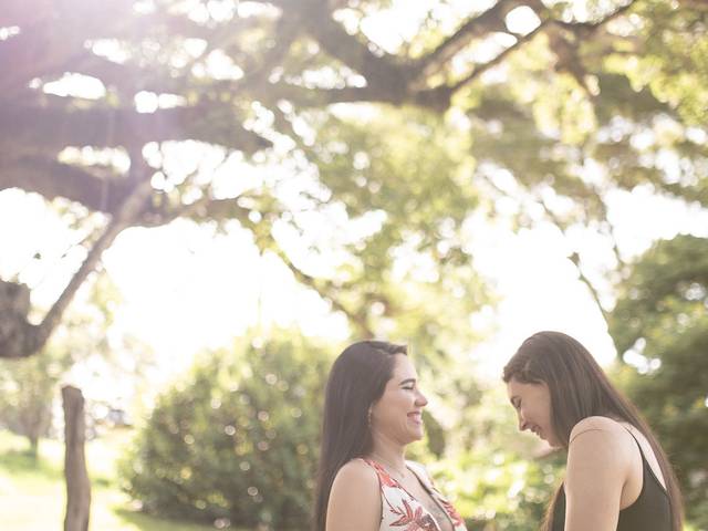 Ensaio Gestante de A espera de Maya