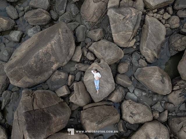 Ensaio Gestante de A espera de Maitte Catarina