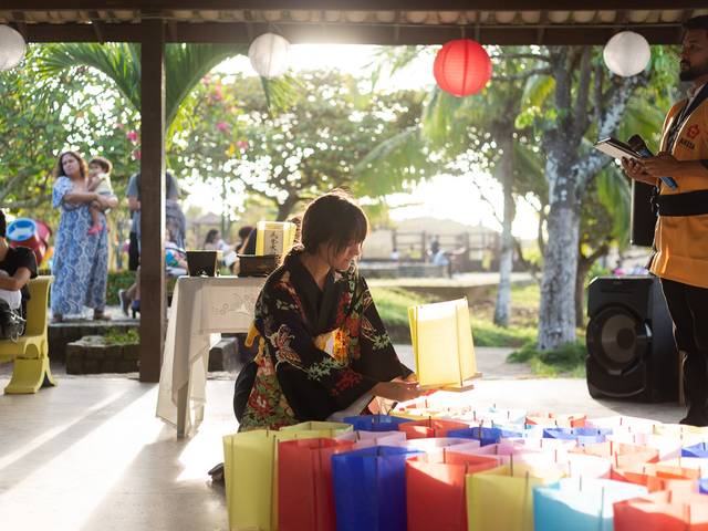 Evento de 1º Tooro Nagashi