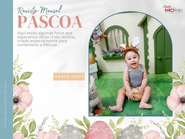 Acompanhamento mensal de Ensaio de Páscoa