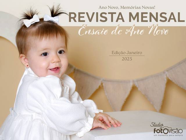 Acompanhamento mensal de Ensaio de Ano Novo