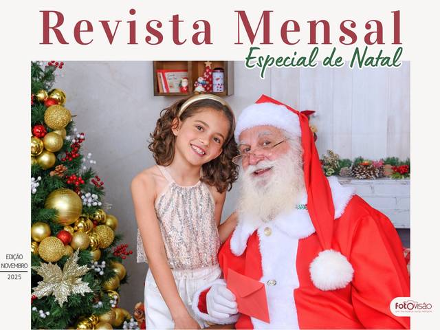 Acompanhamento mensal de Ensaio de Natal