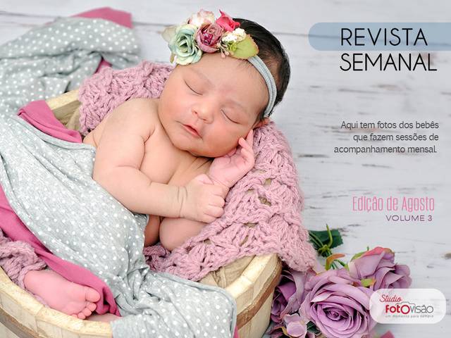 Acompanhamento mensal de REVISTA SEMANAL - AGOSTO (VOL 3)