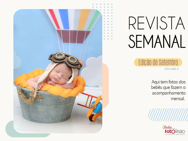 Acompanhamento mensal de REVISTA SEMANAL - SETEMBRO (VOL 3)