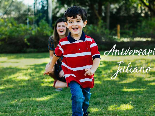 ANIVERSÁRIO INFANTIL de ANIVERSÁRIO JULIANO
