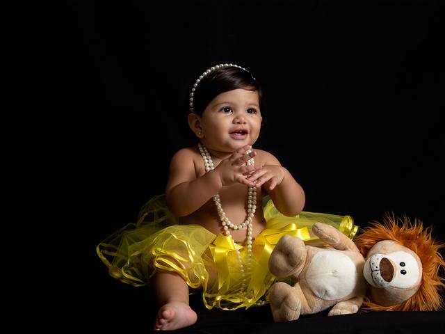 Ensaio Infantil de Bella - Meu primeiro aninho