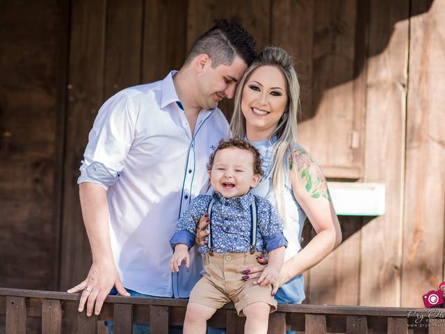 Ensaio de Família de Lilian, André e Família