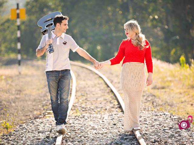 Casal de Fran e Samuel