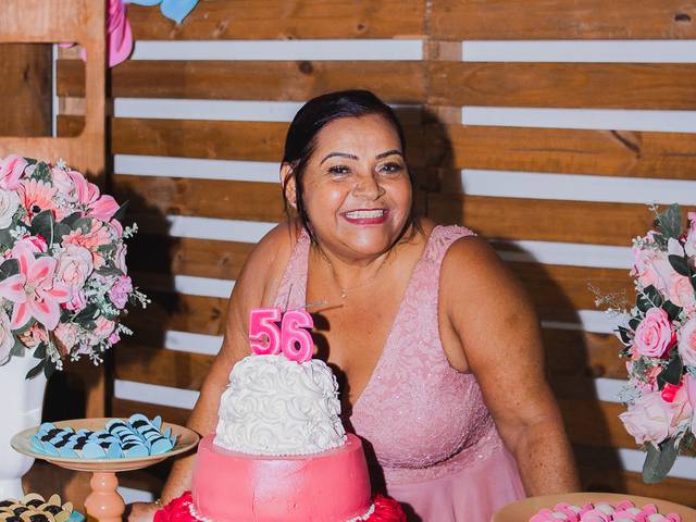 Aniversários de 56 Anos da Rosa