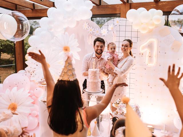 Aniversário / Eventos de 1 ano Cecília - Prévias