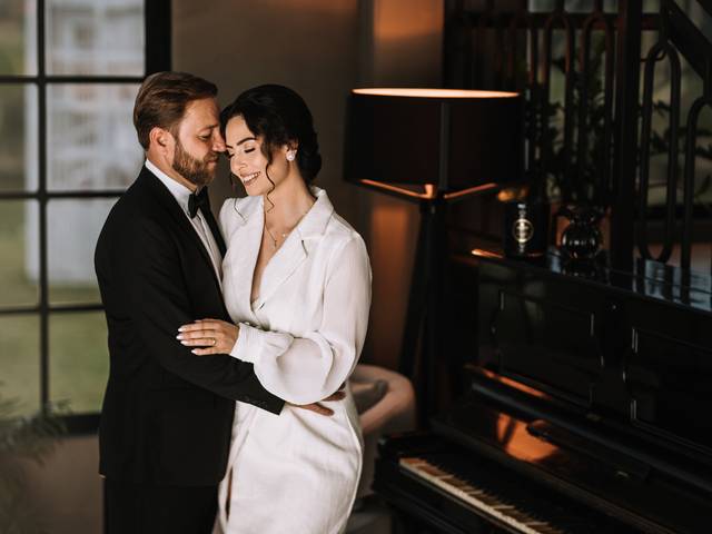 Ensaio de Casal de Vanessa e Moisés