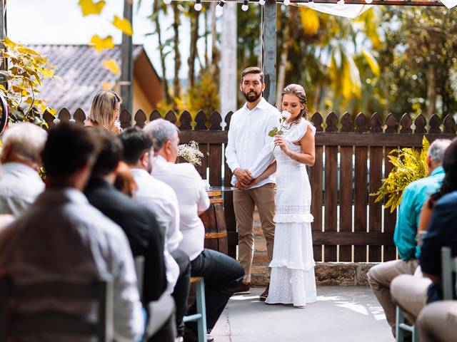 Casamento de Aline e Pingo