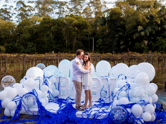 Gestante de Chá Revelação - Suelen e Caio [prévias]