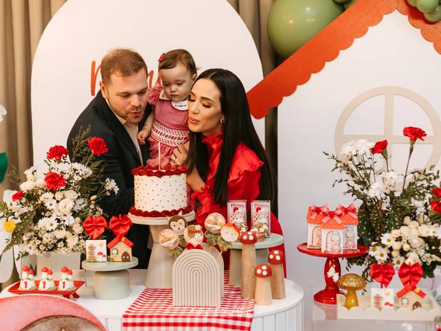 Aniversário / Eventos de 1 ano Marina - Prévias