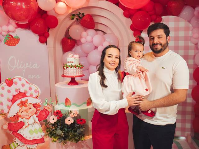 Aniversário / Eventos de 1 ano Olívia