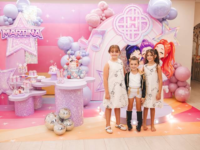 Aniversário / Eventos de 6 anos Martina