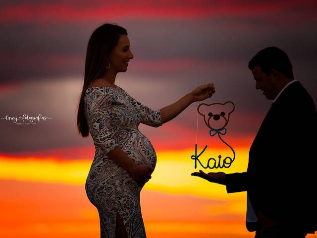 Gestante de Fernanda & Marcelo | Doce espero pelo Kaio