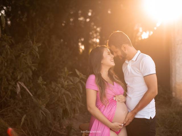 Gestante de Francisco e Joaquim