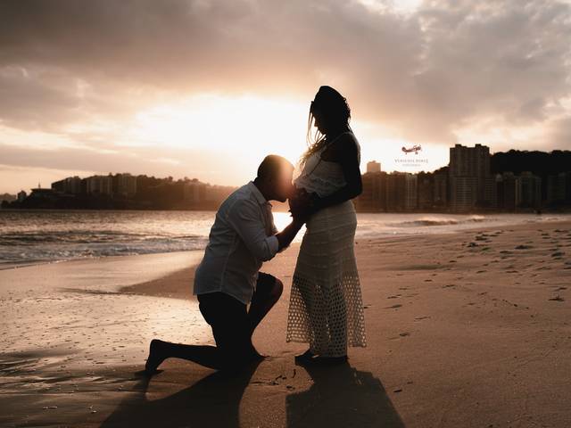 Ensaio Gestante de A Espera da Ana Júlia | Praia de Icaraí