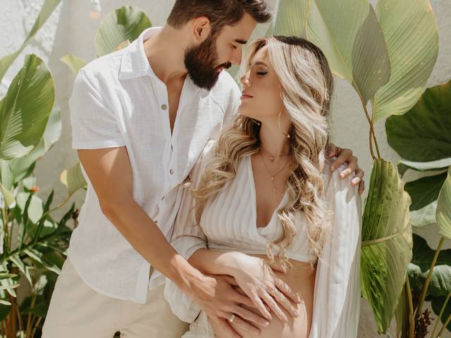 Ensaio Gestante de Virgínia e Bernardo à Espera da Aurora