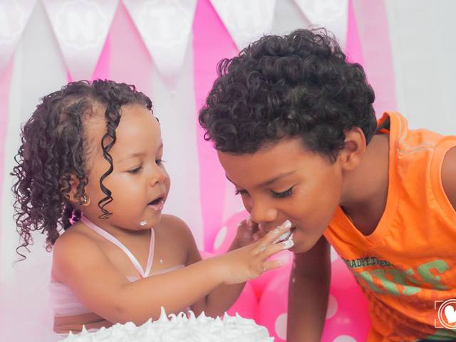 Smash the cake de Samantha - 2 anos