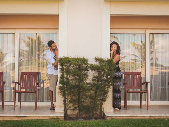 Casal de Rafa e Duda