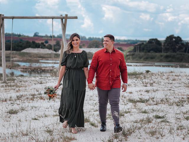 Casamentos de Ensaio Pré Wedding Nayara + Tarcísio ( Lagoa Sana Luzia / Aguaí-SP )