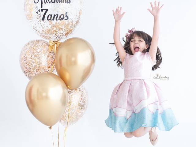 Ensaio infantil  de Valentina - 7 anos