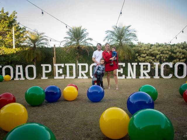 Festa Infantil de João Pedro e Enrico - 1 ano e 5 anos