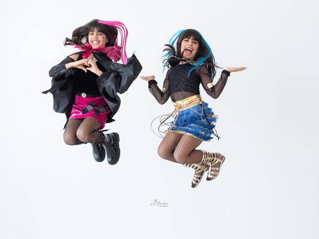 Ensaio infantil  de Lara e Clara