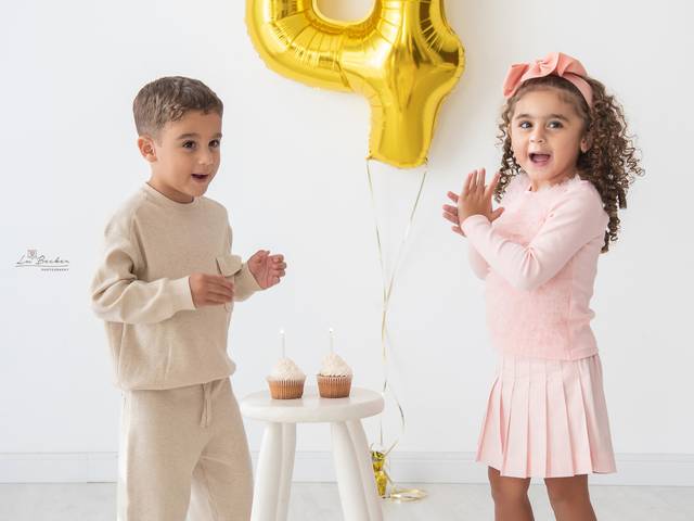 Ensaio infantil  de Bento e Nina