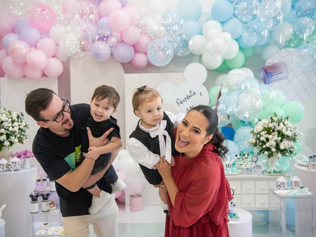 Festa Infantil de Gêmeos Antônia e Miguel