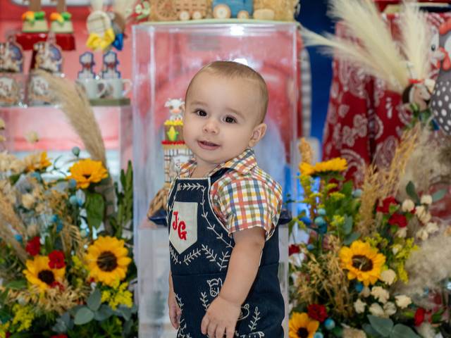 Festa Infantil de João Guilherme - Festa 1 ano